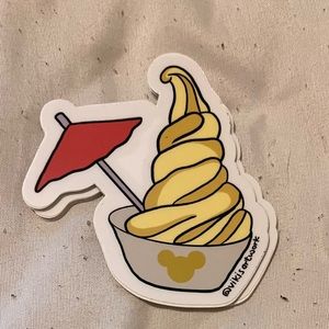🎁Disney Dole Whip Mickey Sticker